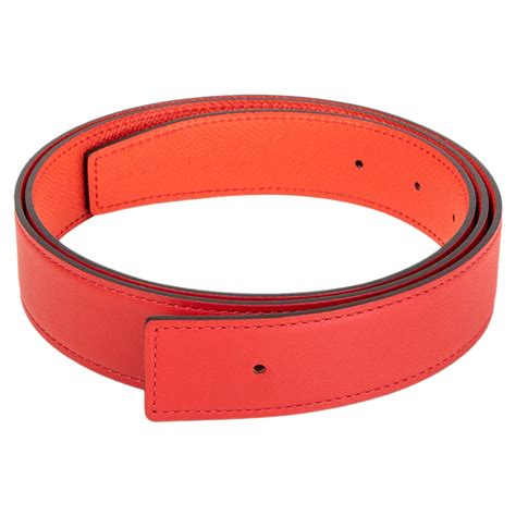 red hermes belt amazon|Hermes leather belt without buckle.